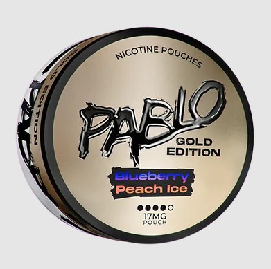 Pablo Gold Edition Blueberry Peach Ice - 17mg