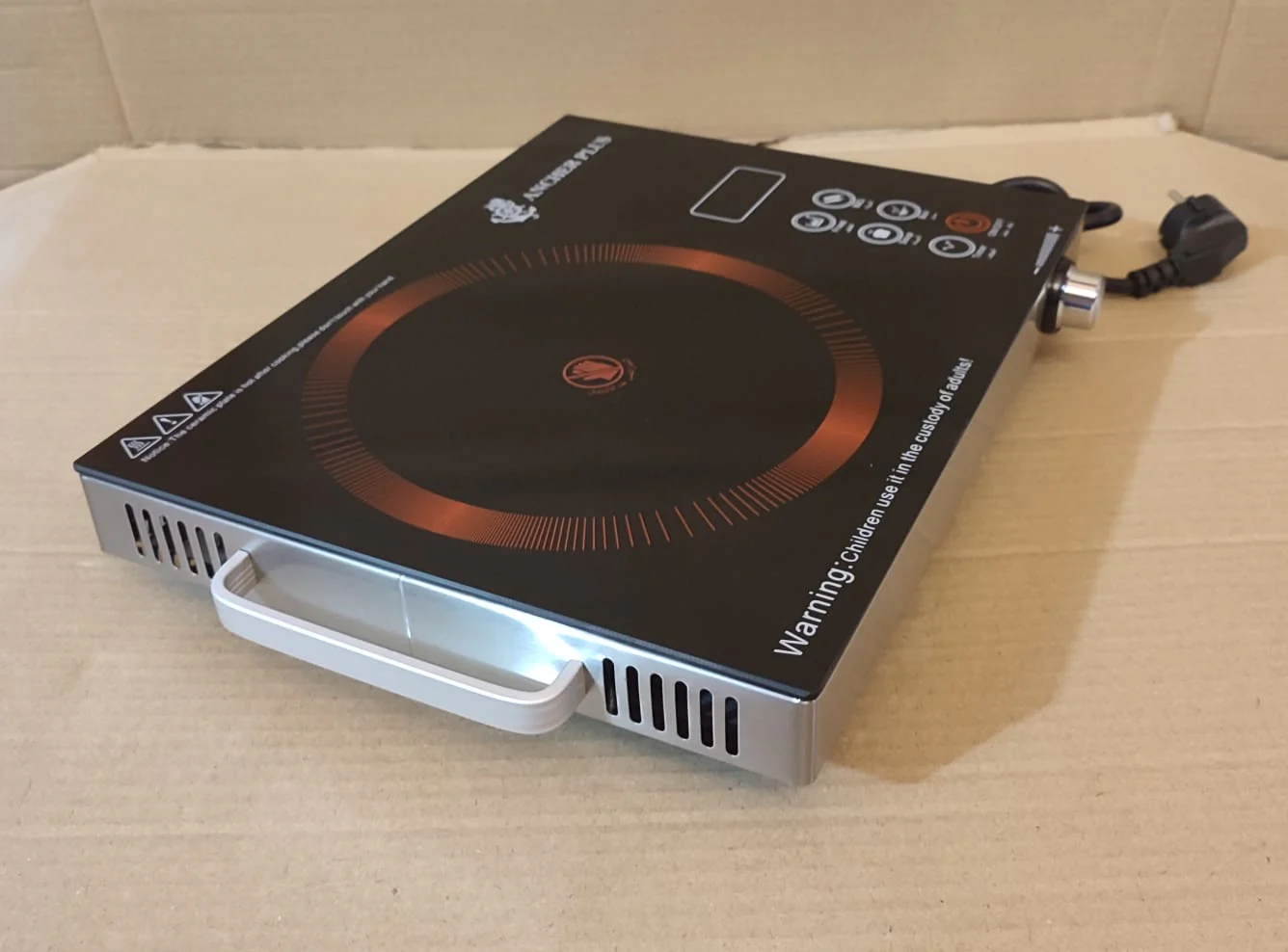 Anchor Plus Electric Stove – 3500W Adjustable Power, Timer & Multi-Cooking Modes