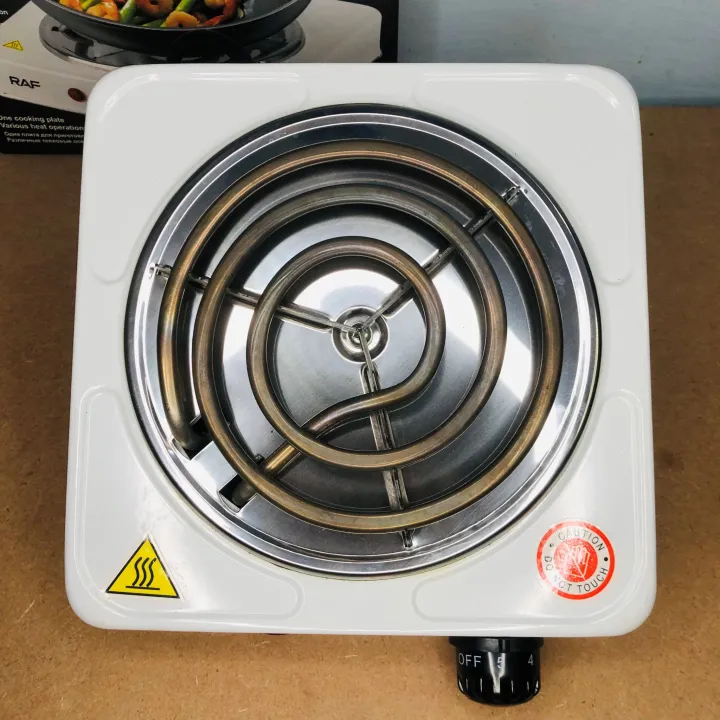 RAF Single Coil Electric Stove – 1000W Portable Hot Plate
