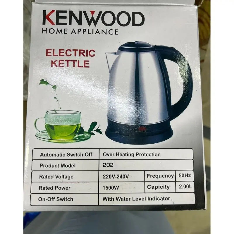 Kenwood Electric Kettle – Fast Boil, Stylish Design / Kenwood Electric Kettle – Fast Boil, Stylish Design