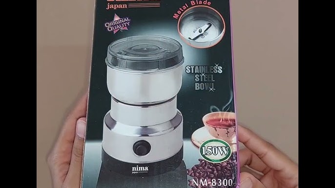 Nima Electric Spice Grinder – 150W Stainless Steel