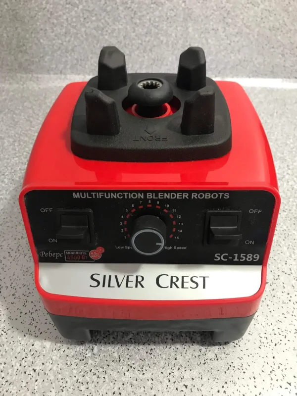 Silver Crest 2-in-1 Juicer Blender – 4500W Powerful Motor, 2L Unbreakable Jug